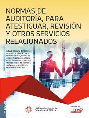 cover image of Normas de auditoría para atestiguar, revisión y otros servicios relacionados